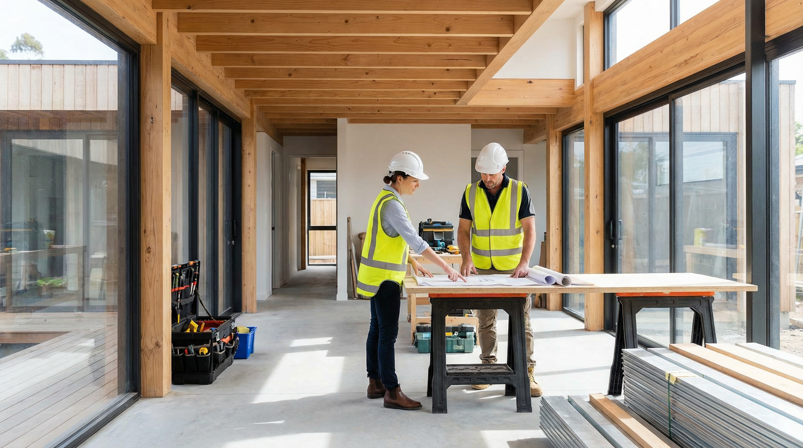 Dr Daniel Moses and Property Wealth Corporation team on UK property site visit