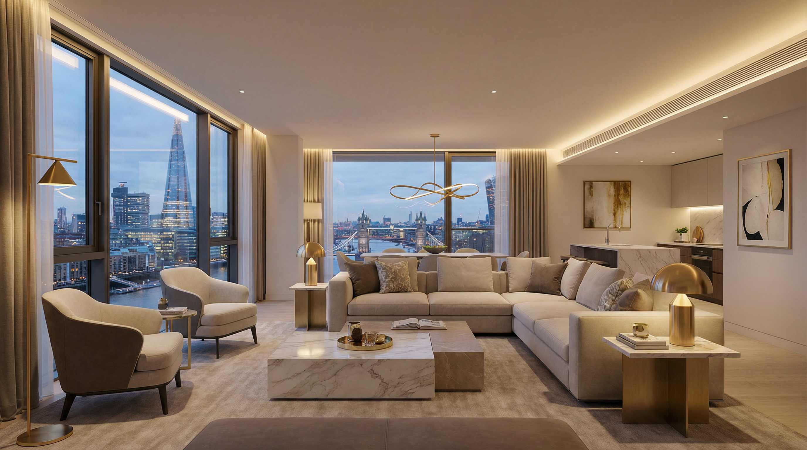 Luxury UK property investment apartment in London - Property Wealth Corporation